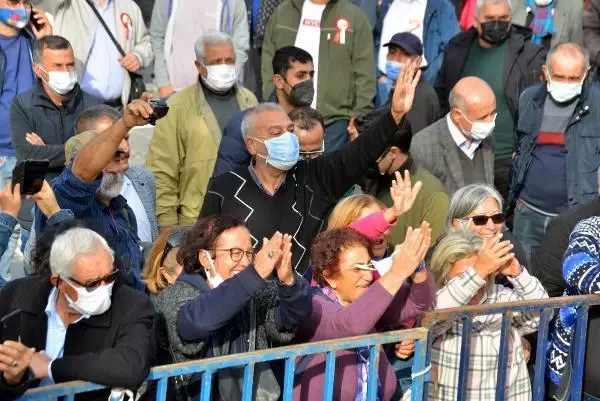 CHP Genel Başkanı Kemal Kılıçdaroğlu, partisinin 'Milletin Sesi' mitingleri kapsamında Mersin Mitingine katıldı