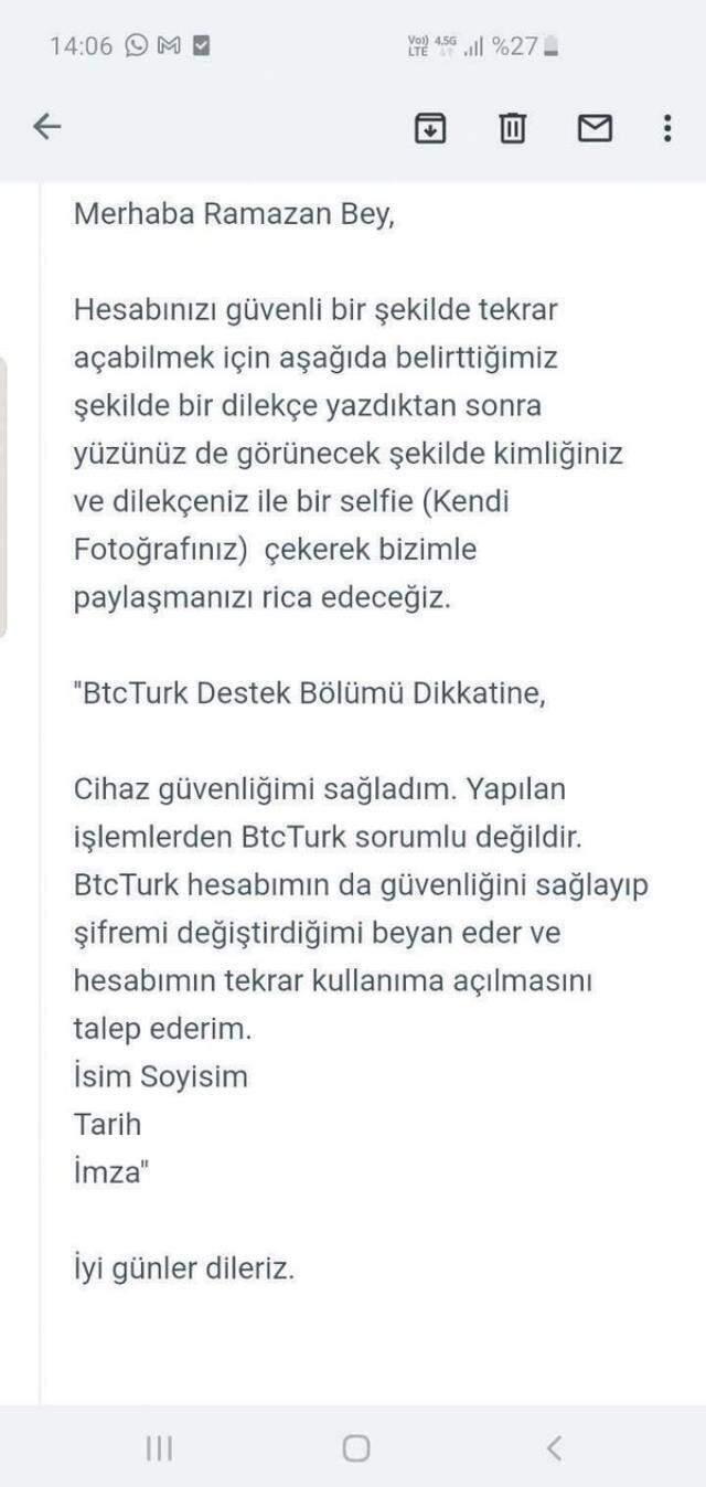 Kripto para sitesinde şok! Virüslü linki tıklayınca para başka hesaba aktarıldı