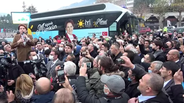 Meral Akşener'e Başbakan olacağım sözlerini hatırlatan vatandaşa İYİ Partililerden tepki