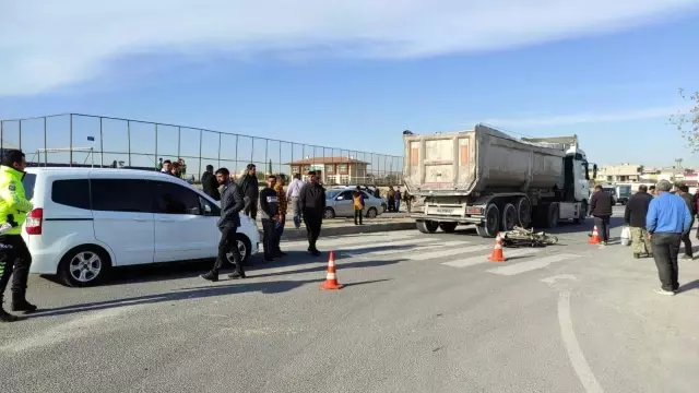 Nusaybin'de tır ile motosiklet çarpıştı: 1 ölü