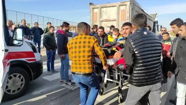 Nusaybin'de tır ile motosiklet çarpıştı: 1 ölü