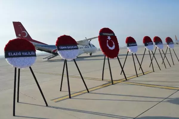 Tunceli'de şehit düşen Jandarma Astsubay Üstçavuş Celil Mutlu için tören yapıldı (2)
