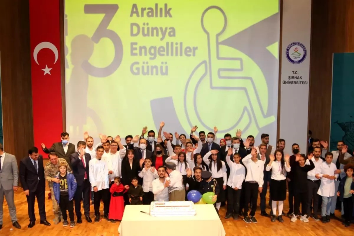 ŞIRNAK İLİMİZDE 3 ARALIK DÜNYA ENGELLİLER GÜNÜ PROGRAMI DÜZENLENDİ