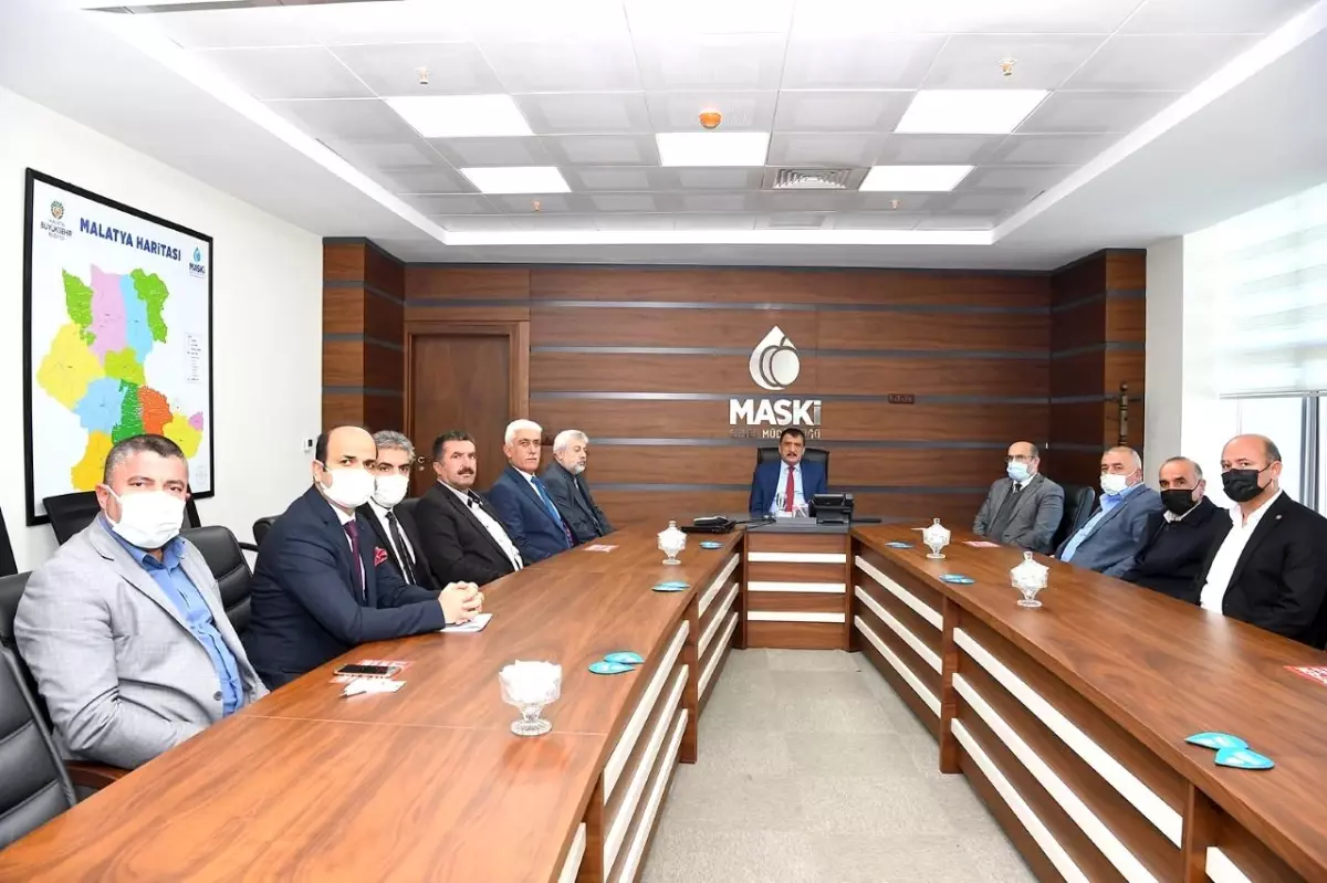 BAŞKAN GÜRKAN ZİRAAT ODA BAŞKANLARIYLA BİR ARAYA GELDİ