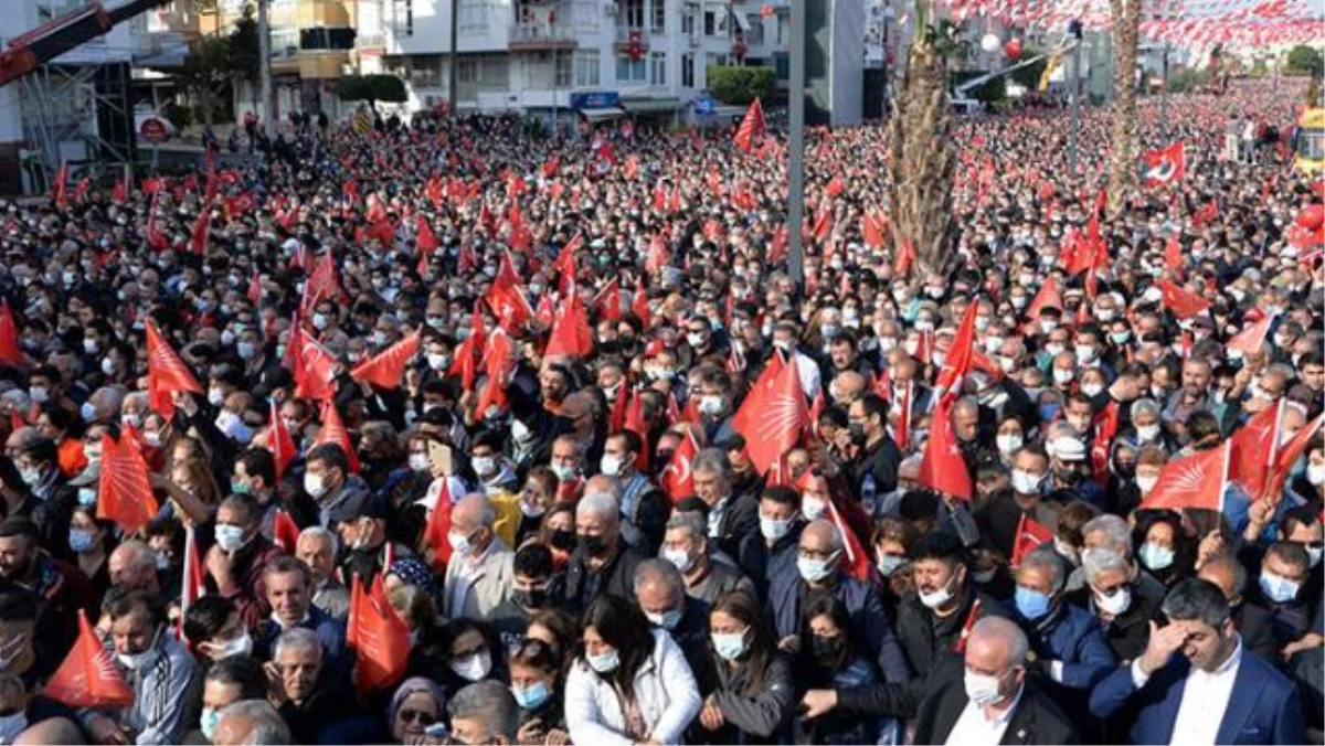 CHP'nin Mersin mitingine kaç kişi katıldı?