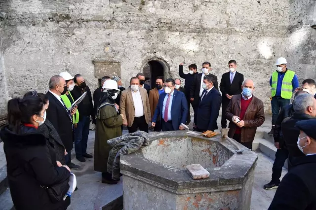 Trabzon'da 139 yıllık hamam restorasyonla eski görünümüne kavuşacak