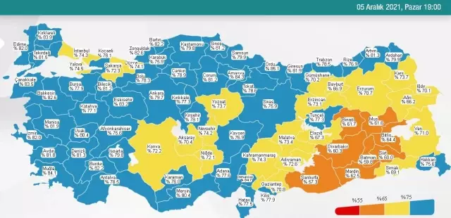 6 Aralık Pazartesi 2021 korona tablosu… Bugünkü corona vaka sayısı açıklandı! 6 Aralık koronavirüsten kaç kişi öldü?
