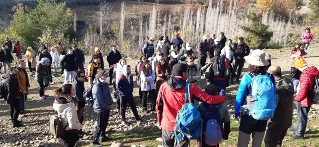Amanoslar'da doğa yürüyüşü etkinliği