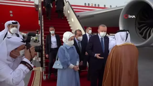 Cumhurbaşkanı Erdoğan, Katar'da