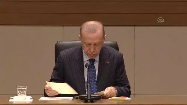 Cumhurbaşkanı Erdoğan, Katar'a hareketinden önce açıklamada bulundu: (1)