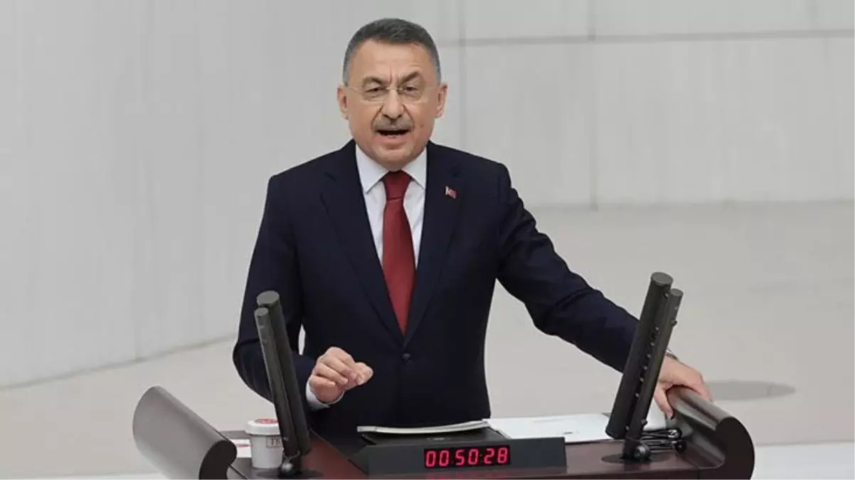 Cumhurbaşkanı Yardımcısı Fuat Oktay'dan Kılıçdaroğlu'nun Meclis'i karıştıran el hareketine sert tepki