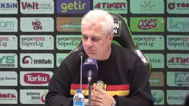 Konyaspor-Yeni Malatyaspor maçının ardından
