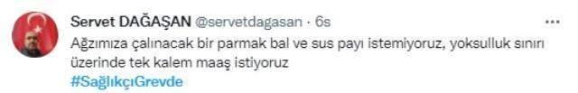 Sağlık emekçileri, maaş iyileştirmesi ve ek gösterge hakları için grevde!
