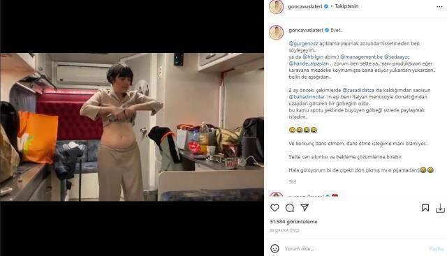 Sette kendinden geçen Gonca Vuslateri, karavanda göbek ve kalça dansı yaptı