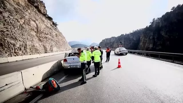 Tır ile otomobilin çarpıştığı kazada bir kişi öldü