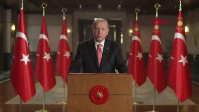 ANKARA-CUMHURBAŞKANI ERDOĞAN, ESKİ PORTEKİZ CUMHURBAŞKANI SAMPAİO'YU ANMA TÖRENİNE VİDEO MESAJ GÖNDERDİ
