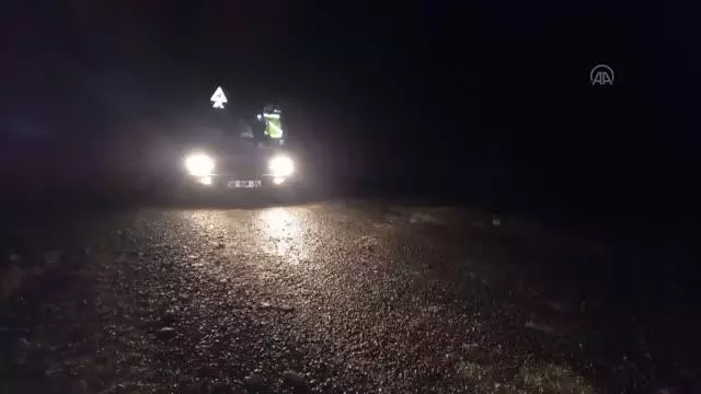 Beypazarı'nda kaçak avcılara gece denetimi