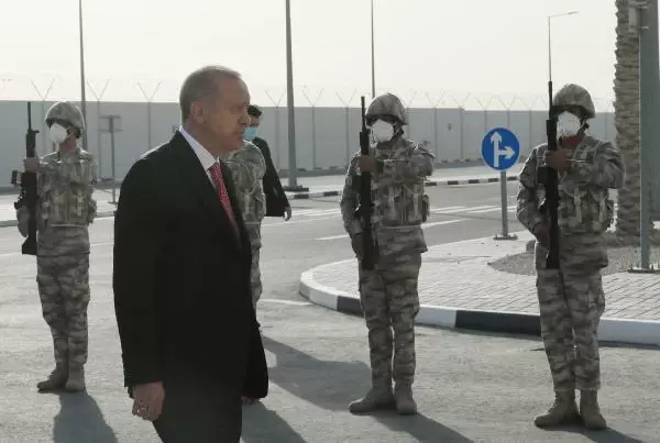 Cumhurbaşkanı Erdoğan, Katar-Türk Birleşik Müşterek Kuvvet Komutanlığını ziyaretinde konuştu Açıklaması