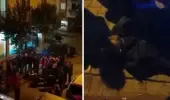 Kadının çığlıklarına koşan mahalleli, yakaladıkları taciz şüphelisini bayıltana kadar dövdü