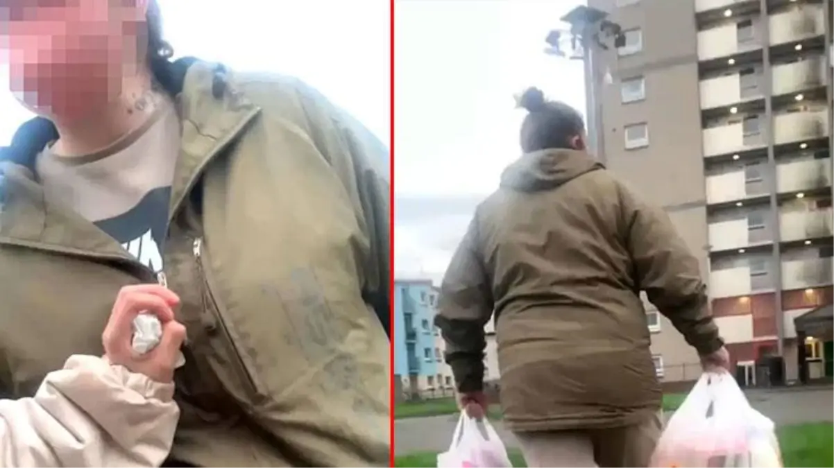 Lüks sitede korku dolu anlar! 'Artık AIDS'lisin' diyerek genç kızın yüzüne tükürdü