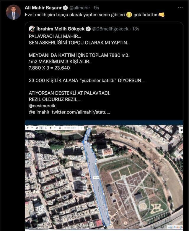 Siyasette üslup dip yaptı! Gökçek ile CHP'li Başarır arasındaki muhabbet 'Top' muhabbeti pes dedirtti Siyasette üslup dip yaptı! Gökçek ile CHP'li Başarır arasındaki muhabbet 'Top' muhabbeti pes dedirtti