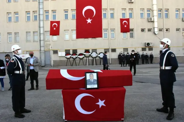AKSARAY İL JANDARMA KOMUTANI BİLGİÇ, SON YOLCULUĞUNA UĞURLANDI