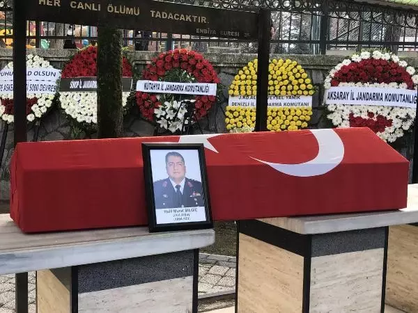 AKSARAY İL JANDARMA KOMUTANI BİLGİÇ, SON YOLCULUĞUNA UĞURLANDI