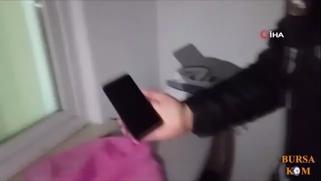 Bursa'daki gaybubet evlerine şok baskın
