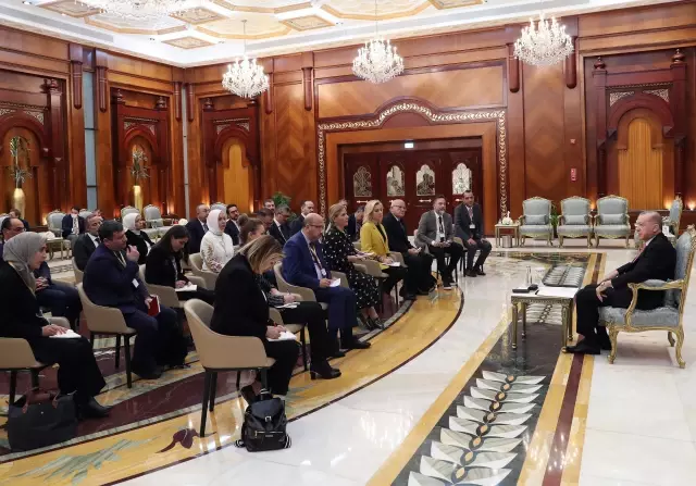 Cumhurbaşkanı Erdoğan Katar ziyaretinin ardından gazetecilerin sorularını yanıtladı: (1)