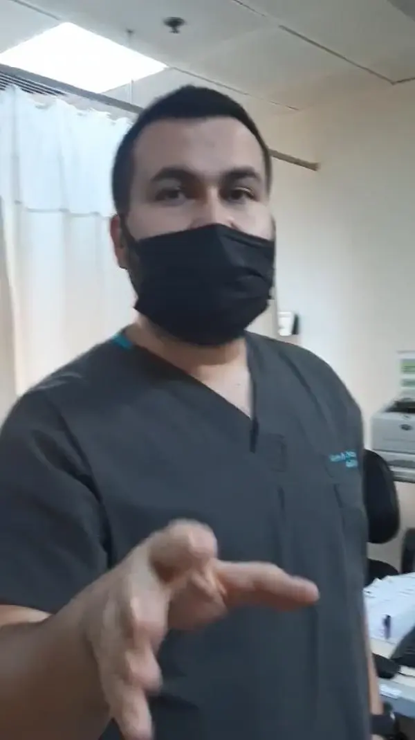 Doktorla tartışan Selin'in maske ve aşı karşıtı olduğu ortaya çıktı