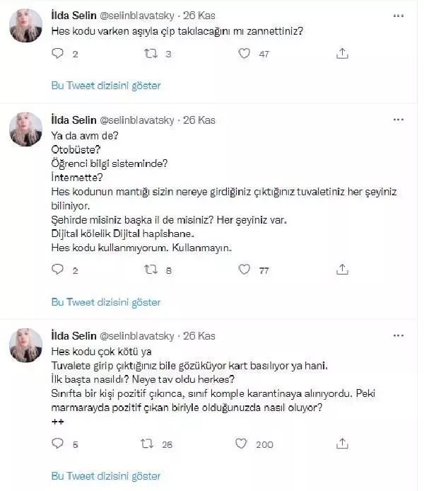 Doktorla tartışan Selin'in maske ve aşı karşıtı olduğu ortaya çıktı