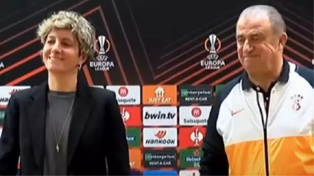 Fatih Terim ile kadın tercüman arasındaki diyalog basın toplantısına damga vurdu