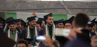 Fırat Kalkanı bölgesinde 762 üniversite öğrencisi mezuniyet sevinci yaşadı