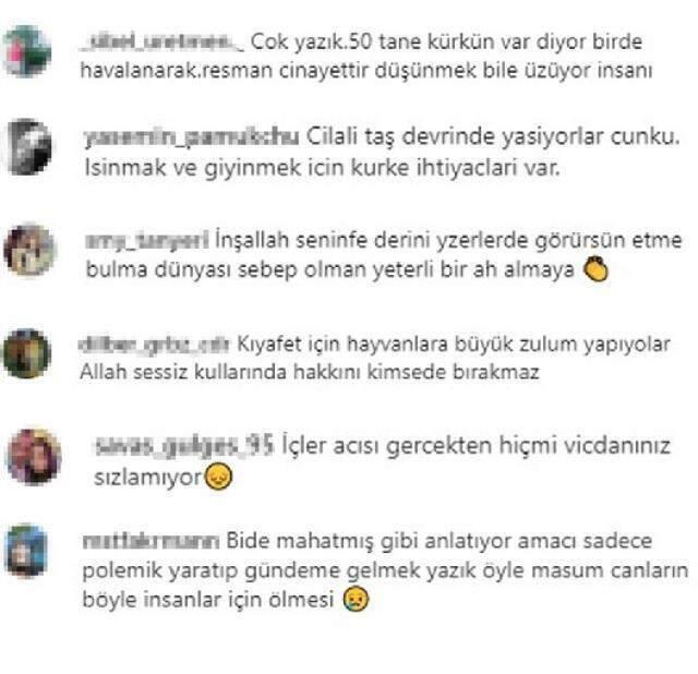 'Gerçek kürk giymeyi seviyorum' diyen Gülşah Saraçoğlu'na tepki yağıyor