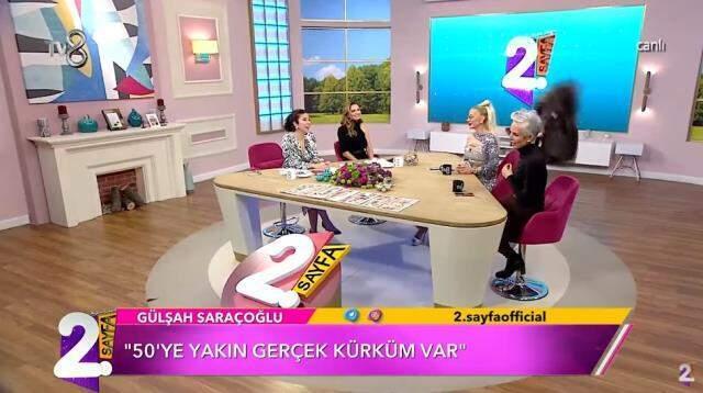 'Gerçek kürk giymeyi seviyorum' diyen Gülşah Saraçoğlu'na tepki yağıyor
