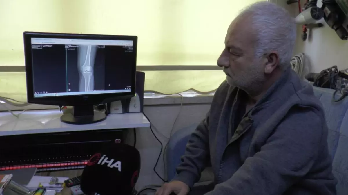 Tüfekle vurulan şahıs ağrıları artınca doktora gitti, hayatının şokunu yaşadı