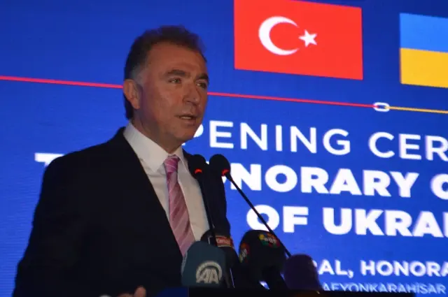 Ukrayna Büyükelçisi Bodnar, Afyonkarahisar'daki ekonomik iş forumunda konuştu Açıklaması