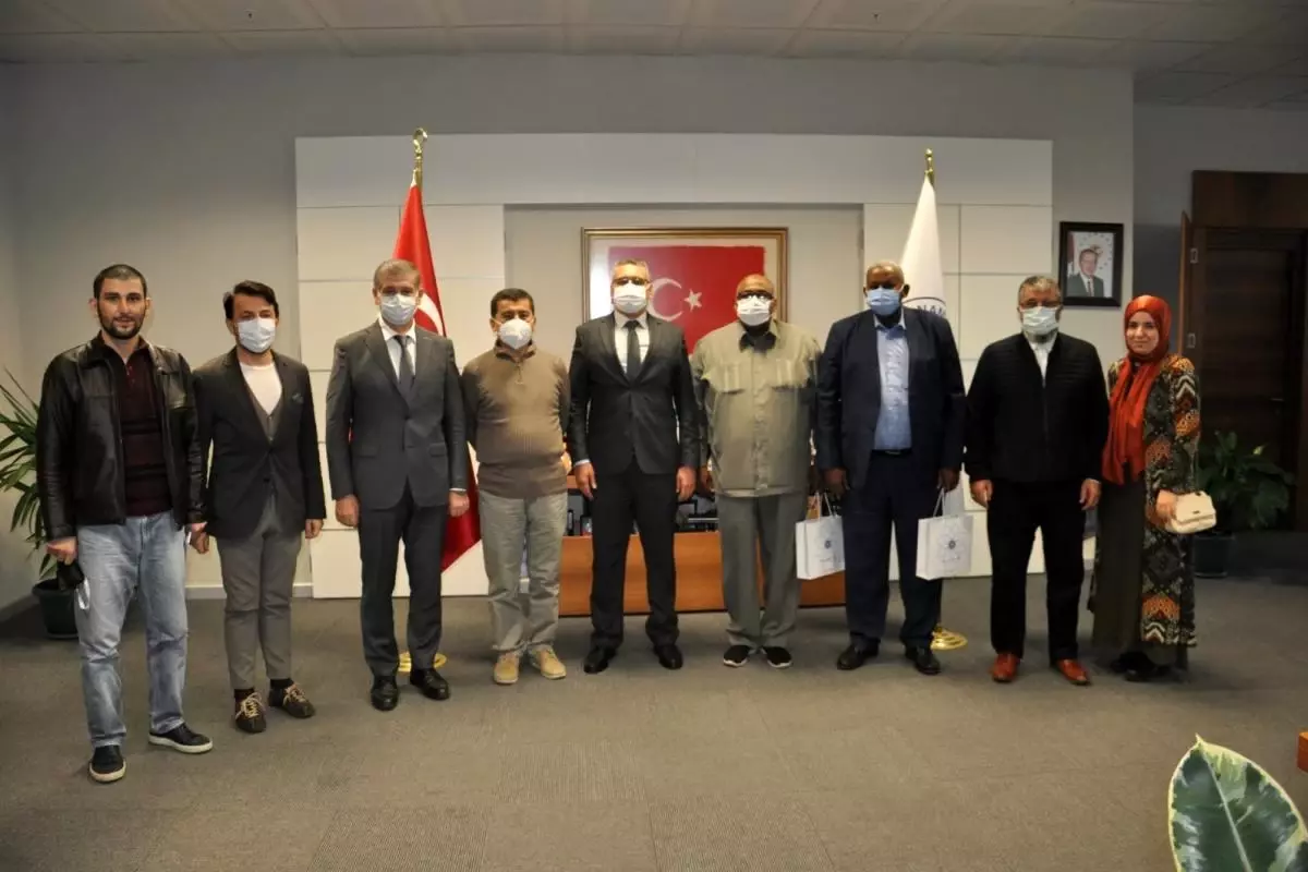 Üniversitemiz Rektörüne Nezaket Ziyareti Yeni