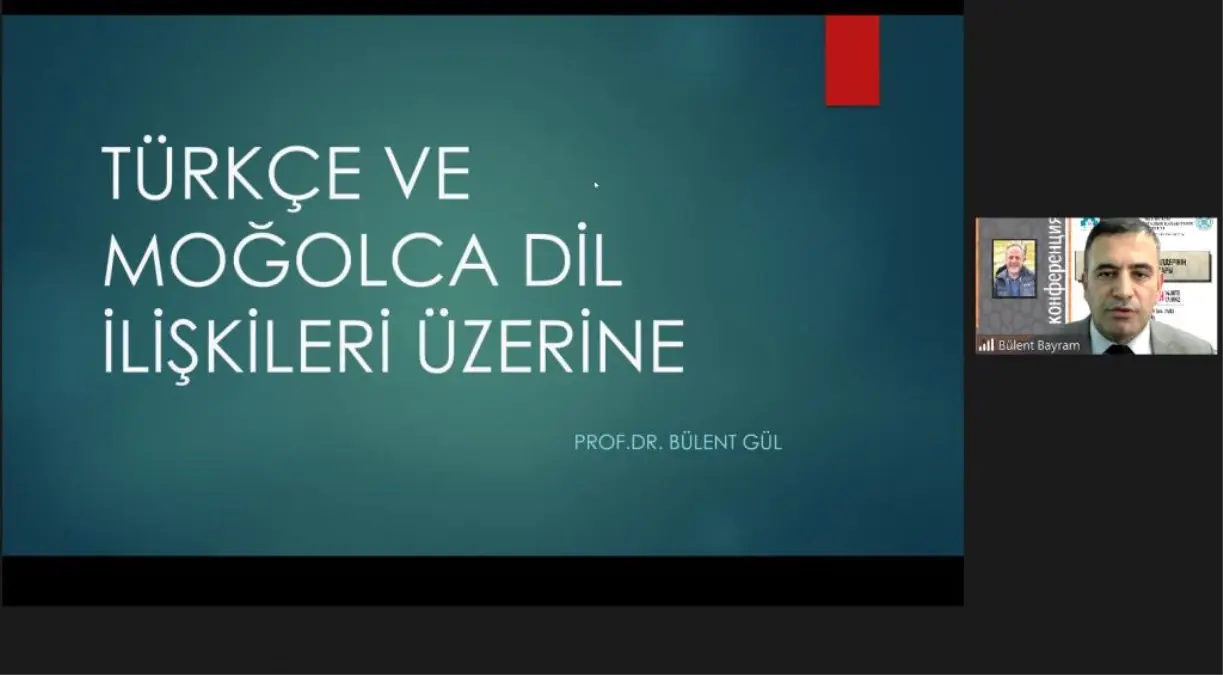 Ahmet Yesevi Üniversitesinde 'Türkçe-Moğolca Dil İlişkileri' Konferansı Düzenlendi