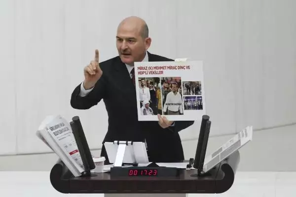 Son dakika haberleri | Bakan Soylu: İlçe başkanımıza pusu kurarak öldüreni, HDP milletvekilinin evinde yakaladık