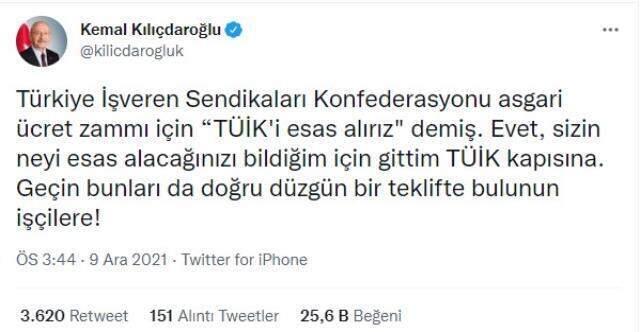 Kılıçdaroğlu, asgari geçim miktarında yaşanan kriz sonrası patronlara seslendi: Geçin bunları da doğru düzgün teklifte bulunun