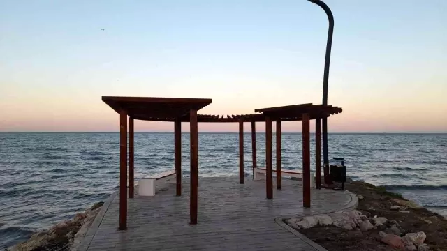 Ordu'nun parklarında masa tenisi