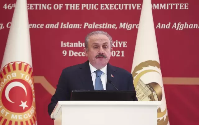 TBMM Başkanı Şentop İSİPAB İcra Komitesi'nin 46. toplantısına katıldı