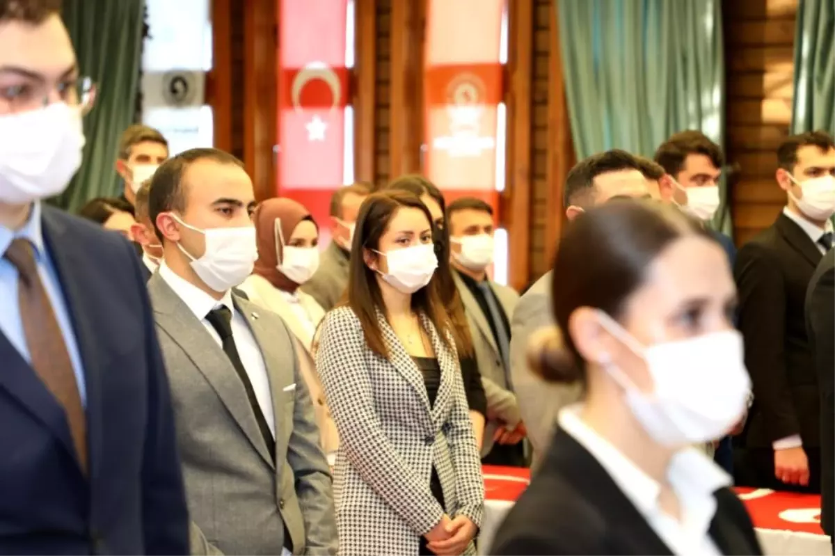 114 aday memur yemin ederek asaletlerini aldı