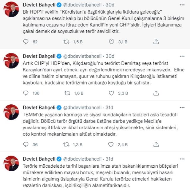 Bakan Soylu'ya 'Çakal' diyen CHP'li Özgür Özel'e Bahçeli'den sert tepki: Soysuzluk ve terör sevici