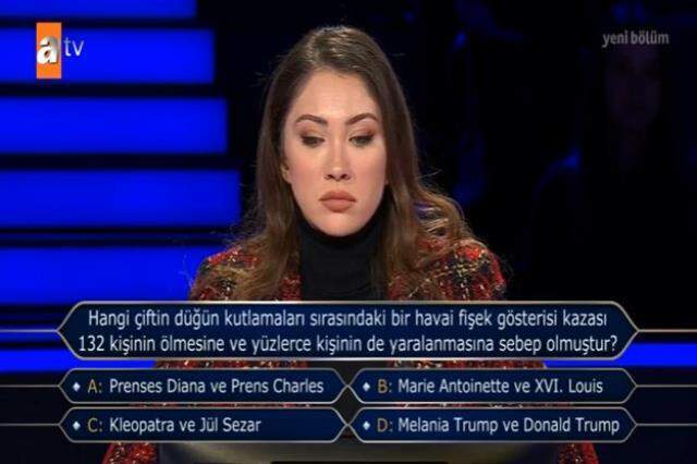 (Hangi çiftin düğün kutlamaları sırasındaki...) Kim Milyoner Olmak İster 10 Aralık Sorusu Cevabı Nedir? Kim Milyoner Olmak İster 100 Bin TL'lik soru!