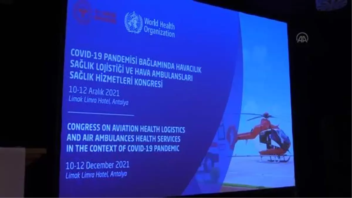 Son dakika haberi: Türkiye'nin acil ve hava ambulans hizmetleri kongrede değerlendirildi