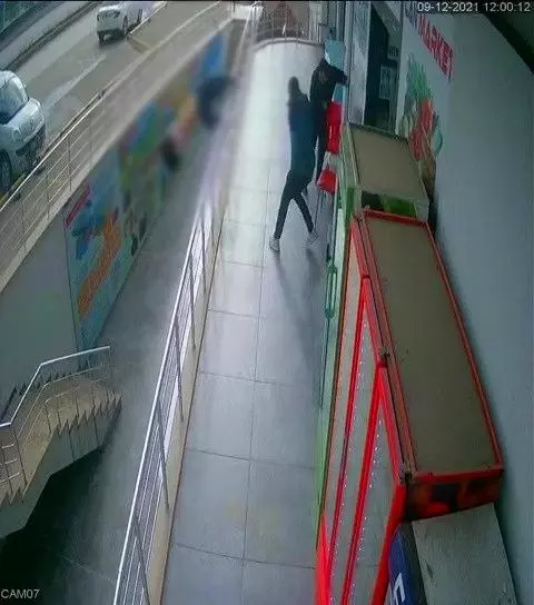 Son dakika haberi! 6. Kattan düşen kadının güvenlik kamera görüntüleri ortaya çıktı