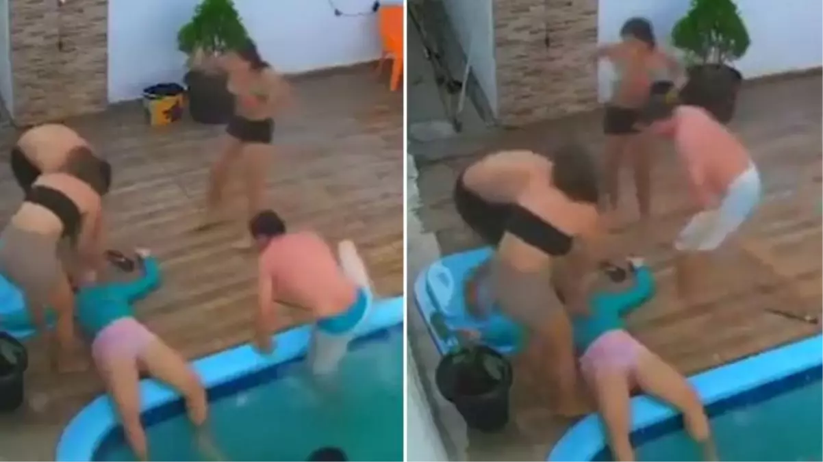 Saçlarını yüzme havuzunun filtresine kaptıran kız, ölümden saniyelerle kurtuldu