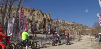 AFYONKARAHİSAR - Türkiye Enduro ve ATV Şampiyonalarının son ayak yarışları Frigya'da sürüyor
